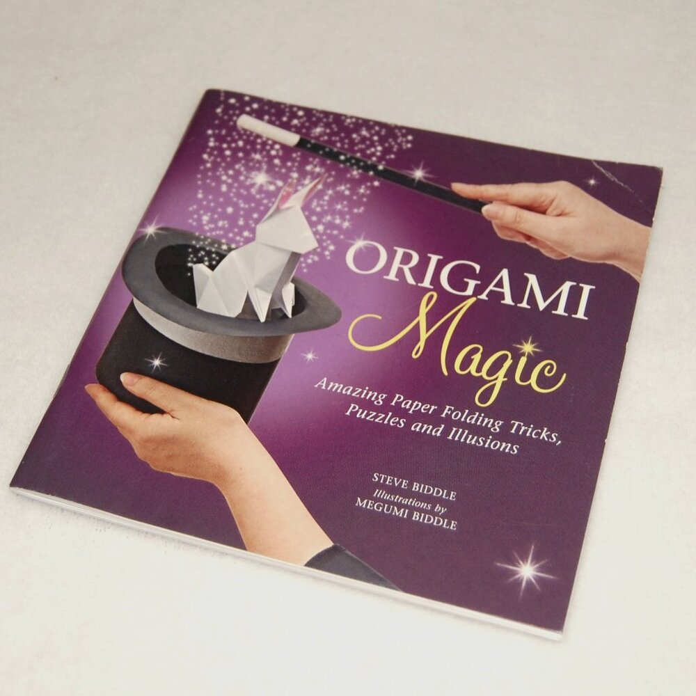 Origami Magic Book by Steve & Megumi Biddle, 80 Pages